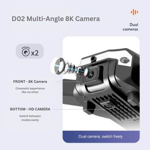 D02™ 8K HD DRONE - TrueWonderz™ COLLECTION